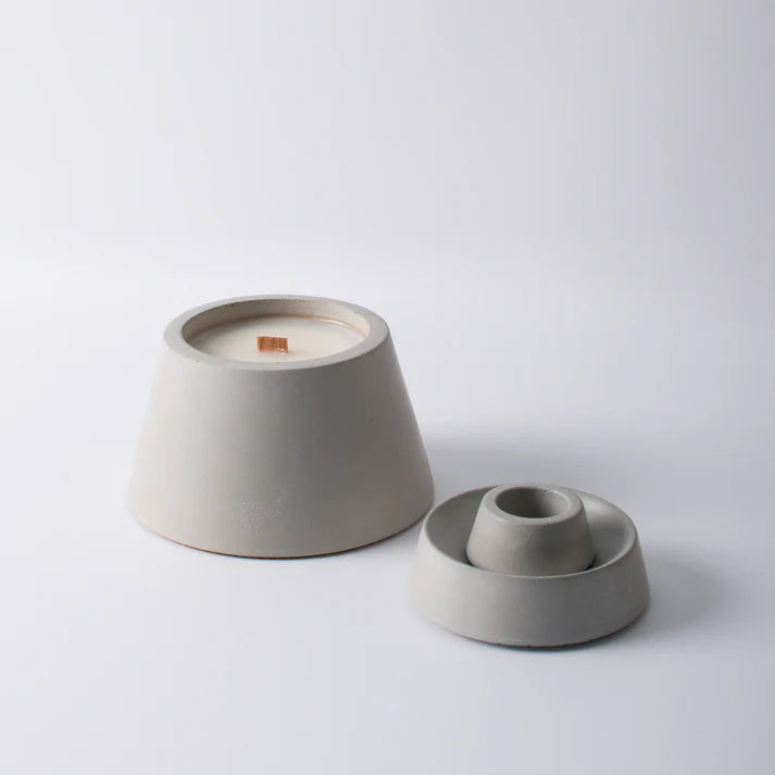 Ritual Set 4 - Flume Lighter (Sandstone) + Arenal Candle (Dust Rose)